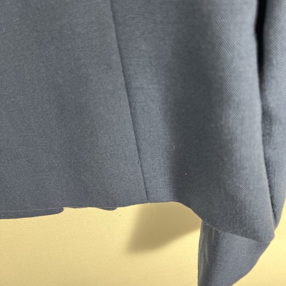 VTG MICHELE Women's  80s Suit Blazer . Structured With Shoulder Pads‎ Size 12 - Picture 9 of 13